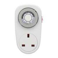 High Quality 24 Hours 240V UK Type Mechanical Programmable Timer Socket