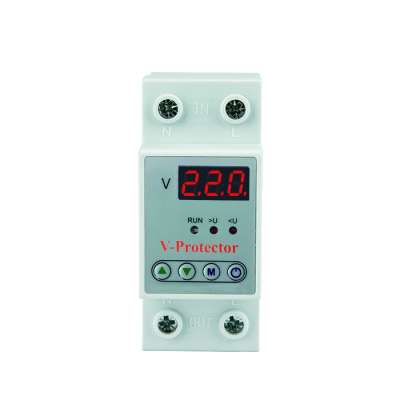 Cheap price 40A/63A V-Protector under voltage Over-voltage Protector